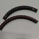 3 Pcs Large Banana Hair Clips for Women, Non-Slip Large Hair Claw Clips, Classic Double Combs Hair Accessories for Thick Thin Fine Straight Curly Long Short Hair- Black & Coffee&Brown