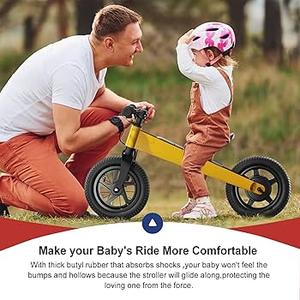 Electric Bike for Kids, Electric Balance Bike for Ages 3-8 Years Old,Kid Electric Motorcycle with 2 Speed Modes,Push-Button Brakes,12 Inch Dirt Off-Road Tire and Adjustable Seat