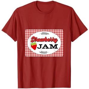 Easy Couples Halloween Costumes Strawberry Jam Costume T-Shirt L