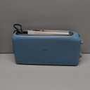 bella 2 Slice Slim Toaster, Fits-anywhere Kitchenware, 6 Setting Shade Control with Reheat & Cancel Buttons, Fits Sourdough, 10 Long Slot, Anti Jam & Auto Shutoff, 900 Watt, Surf