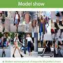 Confonze Fishnet Stockings Womens High Waist Tights Sexy Sheer Mesh Pantyhose (Blue, XL)