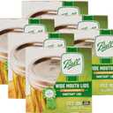 Ball Mason Jar Lids, Wide Mouth, 12 CT (Pack of 6)