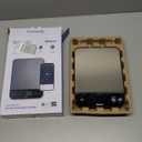 Etekcity Food Nutrition Scale, Smart Food Scale for calorie count, IPX6 Waterproof, Rechargeable, Bluetooth, Ounces and Grams for Weight Loss, Cooking, 304 Stainless Steel, Luminary 22lb