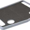 Support Plus Walker Tray Table - Mobility Table for Walker with Non-Slip Mat, Accessories, and Cup Holder (21"x16") - Gray