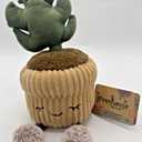 Greenhouse by Russ Potted Plant Fuzzy Cactus Decor Plush 11"