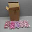 120 Pack Nursery Hangers With Clips Pink and Purple