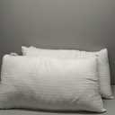Beckham Hotel Collection Bed Pillows King Size Set of 2 - Down Alternative Bedding Gel Cooling Big Pillow for Back, Stomach or Side Sleepers (White)