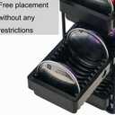 coffee Pod Holder 4 Tier Coffee Pod Holder For Countertop With 32 pods,Black 1pcs