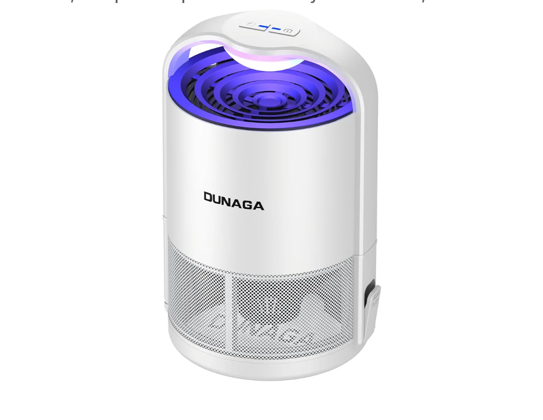 Fly Traps, Fruit Fly Trap Indoor, Gnat Traps, Bug Zapper Indoor,Mosquito Traps with 10 Sticky Glue Boards, White