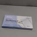 Annhua 5.3 x 11" Self-Sterilization Pouches 100 PCS Self Seal Sterilizer Bags, Used for Dentist Tools, Beauty Toolkits and Nail Tools