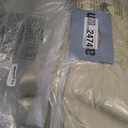 NICETOWN 100% Blackout Linen Door Curtain for Back Door Window, 26"W x 72"L, Privacy Protection Thermal Insulated French Front Window Covering for Patio Rod Pocket with Tieback, Light Beige, 1 Panel