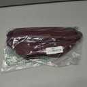 QWINEE Women's Elegant Studded Clutch Bag Magnet Ruched Bags Retro Vintage Evening Handbag (Burgundy)