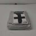 homebox Cotton Duvet Cover Set - 100% Egyptian Cotton Grey Bedding Set Queen Size - 1200 Thread Count Breathable and Soft Duvet Cover Set for All Seasons(Queen, 90x90'')