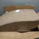 EHEYCIGA Curved Dog Stairs Ramp for High Beds, 5-Step Extra Wide Dog Steps for Small Dogs and Cats, Pet Stairs for High Bed Climbing, Non-Slip Balanced Pet Step Indoor, Camel