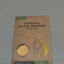 100-Count Compressed Facial Sponges, Natural Cosmetic Spa Sponges for Facial Cleansing, Exfoliating Mask, Makeup Remover, Travel Face Sponges - Yellow