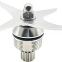 Blender Ascent Blade Assembly 105733 Replacement for Vitamix Blender Ascent Series A2300 A2500 A3300 A3500, Base Blade Part Fits Pro 750 7500, Explorian E310 E320 48oz and 64oz Low Profile Containers