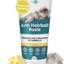 2 x AmeizPet Hairball Remedy for Cats, Anti-Hairball Paste for Pet Fur, Treatment for Long & Short Fur Cats, 4.23 Oz (120g), BB Date: 10/24/27