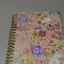 Spiral Journal Notebooks for Work, 300 Pages 5 Subject Notebook College Ruled with Dividers & Tabs, 8''x 10'' Large Notebook Journal for Women Students Note-Taking and Organizer (Beige Bloom)