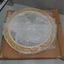 15 Inch Boho Round Hanging Wall Mirror Decorative Rattan Circle Mirrors for Farmhouse, Living Room, Bedroom