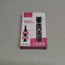 Electric Bikini Trimmer for Women,Led Power Display Removal for Body Nose Hair Trimmer Face Shavers Eyebrow Legs Armpit Bikini Area Pubic Underarms Rechargeable Portable 4 in 1 Womens Razors Set (Four-in-one multi-function, White)