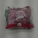 Blooming Jelly Womens High Waisted Bikini Sets Drawstring Tummy Control Swimsuits Crisscross Tie Back Bathing Suit (X-Large, Red)