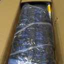 Heavy Duty Volleyball Net Outdoor with Steel Anti-Sag System, Adjustable Aluminum Poles, Professional Volleyball Nets Set for Backyard and Beach, Volleyball and Carrying Bag