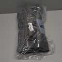 NICETOWN Grey Blackout Patio Sliding Door Curtains 84 inch Length, Grommet Room Divider Thermal Insulated Curtain Drapes for French Door/Living Room (Gray, W100 x L84, 1 Panel)