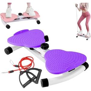 Flexforge Pilates Twister, Flexforge Core Trainer, Waist Twister Machine with Resistance Bands, Exercise Twist Boards Twisting Waist Machine, 330lbs Capacity, for Women/Men