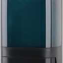 AIKE Wall Mount Liquid Soap Dispenser for Commercial Bathrooms,Offices,Restaurants 40 oz Large Capacity AK1007,Black