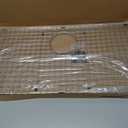 Serene Valley Sink Bottom Grid 29-1/2" X 14-9/16", Rear Drain with Corner Radius 3/8", Sink Protector NDG3015R
