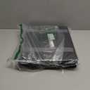 Reusable Grocery Bags (3 Pack ) - Heavy Duty Eco Tote Bags with Box Shape to Stand Up, Hold Up to 65 Lbs - Stay Open & Fold Flat - Foldable Reusable Shopping Bags with Long Handles & Hard Bottom (Black)