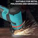 SI FANG 3 inch Grinding Wheel, Depressed Center Aggressive Grinding Rust Removal Welding for Metal, Grinding Disc for 3/8in Arbor Mini Angle Grinder Die Grinder, Durable & Sharp (10 Pack)