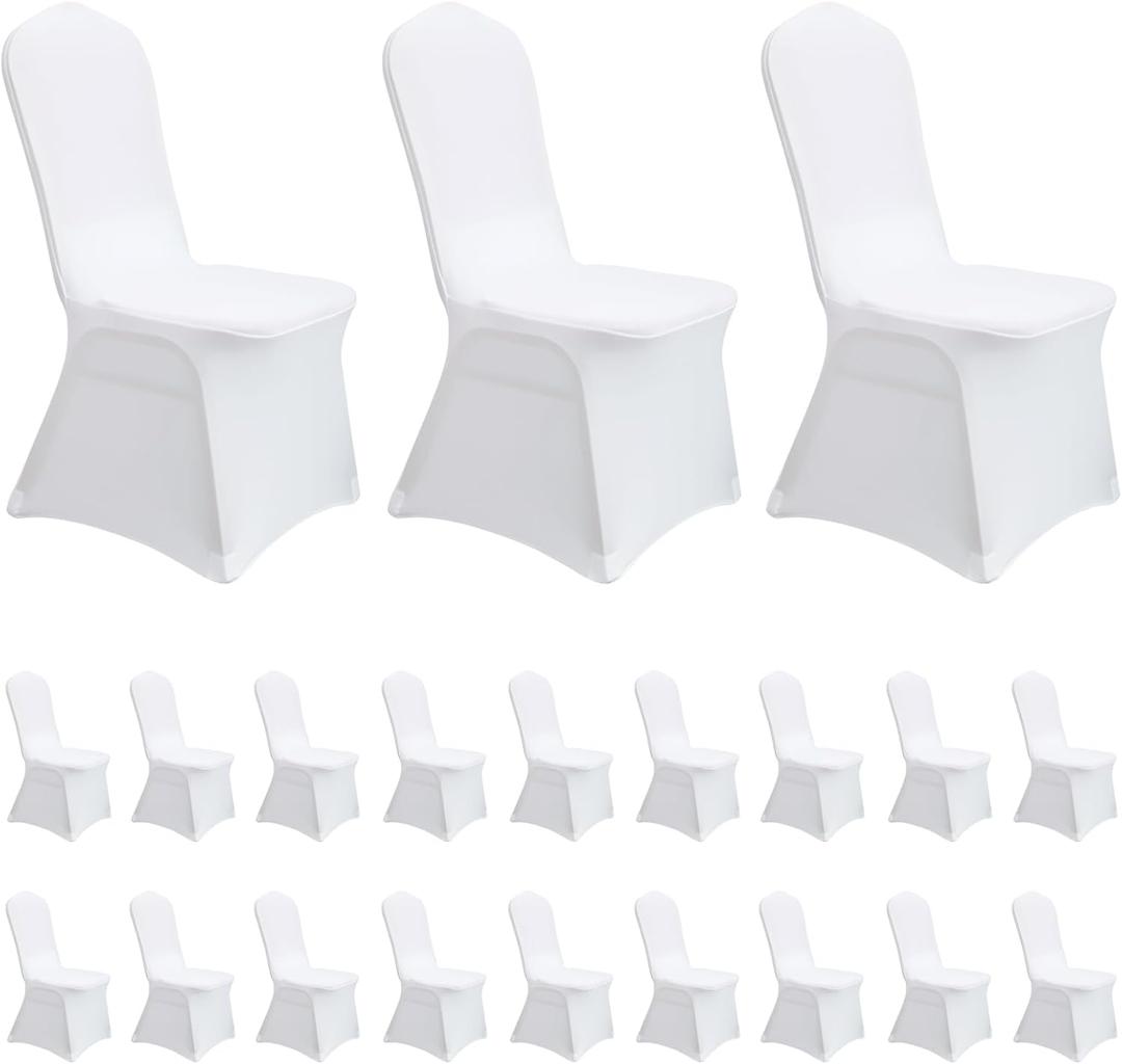 ChaiSang Chair Cover (Medium, White)