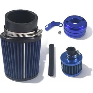 Air Filter 62mm&12mm Kit for Predator 200cc 212cc 224cc196cc for honda GX160 GX200 for Coleman CT200U CT200U-EX KT196 6.5Hp Engine Mini Bike Go Kart Blue