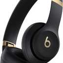 Beats Solo 4 - Wireless Bluetooth On-Ear Headphones, Apple & Android Compatible, Up to 50 Hours of Battery Life - Black & Gold