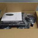 BEAU JARDIN 8 Pack Solar Pathway Lights White+Color Changing Stainless Steel 3 Mode Outdoor Multicolor Metal Solar Powered Waterproof Glass for Garden Landscape Path Yard Walkway Driveway Black