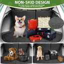 Cargo Liners for 2023-2026 Honda HRV Trunk Mat with Seat Back Cover Accessories, All Weather Rear Cargo Mat Backrest Protector for 2023 2024 2025 2026 HR-V