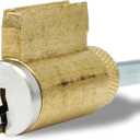 Summit Doorware Key in Knob Cylinder | Schlage SC1 Compatible | Satin Chrome Finish | Replaces Cylinder Locks | Includes 2 Keys | Fits Grade 1 & 2 Locksets - Arrow, Schlage, & More