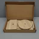 Hamster Climbing Toy Ledge Wooden Gerbil Playground Exercise Platform Enrichment Shelf Hamster Cage Accessories for Mouse Dwarf Rat Sugar Glider (Large)