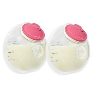 Phanpy Wearable Breast Pump Milk Collector Cup S2, Original Phanpy Breast Pump Replacement Accessories, 24 mm Flange and 20mm Insert Included, 12 oz / 360 ml, 2 Piece