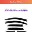 Rain Guards Window Visors for 2010-2023 Lexus GX460