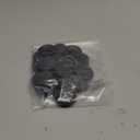 20 Pieces Regular Coarse Replacement Pads for Portable Electric Foot Grinder Foot File Refills Vacuum Adsorption Electric Callus Remover Hard Skin Grind Head for Cracked Heels Dead Skin (Black)