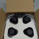 Fly Fans for Tables, Fly Repellent Fan Indoor Outdoor with Holographic Blades,4 Pack Batteries Powered for Picnic, Party, Restaurant, Kitchen, and BBQ (Black)