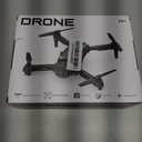 Drone with Camera for Adults Beginners, FPV Foldable RC Quadcopter Toys, Helicopter Toys, 1080P HD Camera Drone, Altitude Hold, One Key Take-off/Landing, 3D Flips, Waypoints fly, Headless Mode (Black)