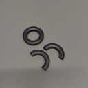 FT-140-43 Ferrite Ring Core (2-Pack), Used for Radio Frequency Interference/electromagnetic Interference Suppression to Improve Equipment Stability.