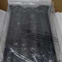 Coffee Pod Holder with Rail Drawer for Nespresso  40 Pods Capacity for Nespresso Vertuoline & K-cups Capsule  Tempered Glass and Anti-Slip Base Metal Coffee Pods Organizer 16.14x11.81x3.94