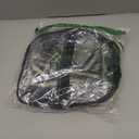 Missnine Small Clear Backpack for Stadium Events Anti-theft Mini Clear Bag for Sport Event Concert