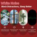 Red Light for Sleep with Dual Pure Red Light, White Noise Sound Machine, Sleep Support for Adults and Kids, Ideal for Meditation, Yoga, and Focus