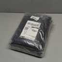 4 Pack Square Table Cloth 85x85 Inch Black Tablecloth Machine Washable Fabric Polyester Table Cover for Dining, Buffet Parties, Picnic, Events, Weddings and RestaurantsBlack