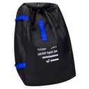 Car Seat Travel Bag Backpack for Air Travel - Karfast Universal Infant Carseat Gate Check Bag Cover for Airplane, Foldable with Pouch, Blue